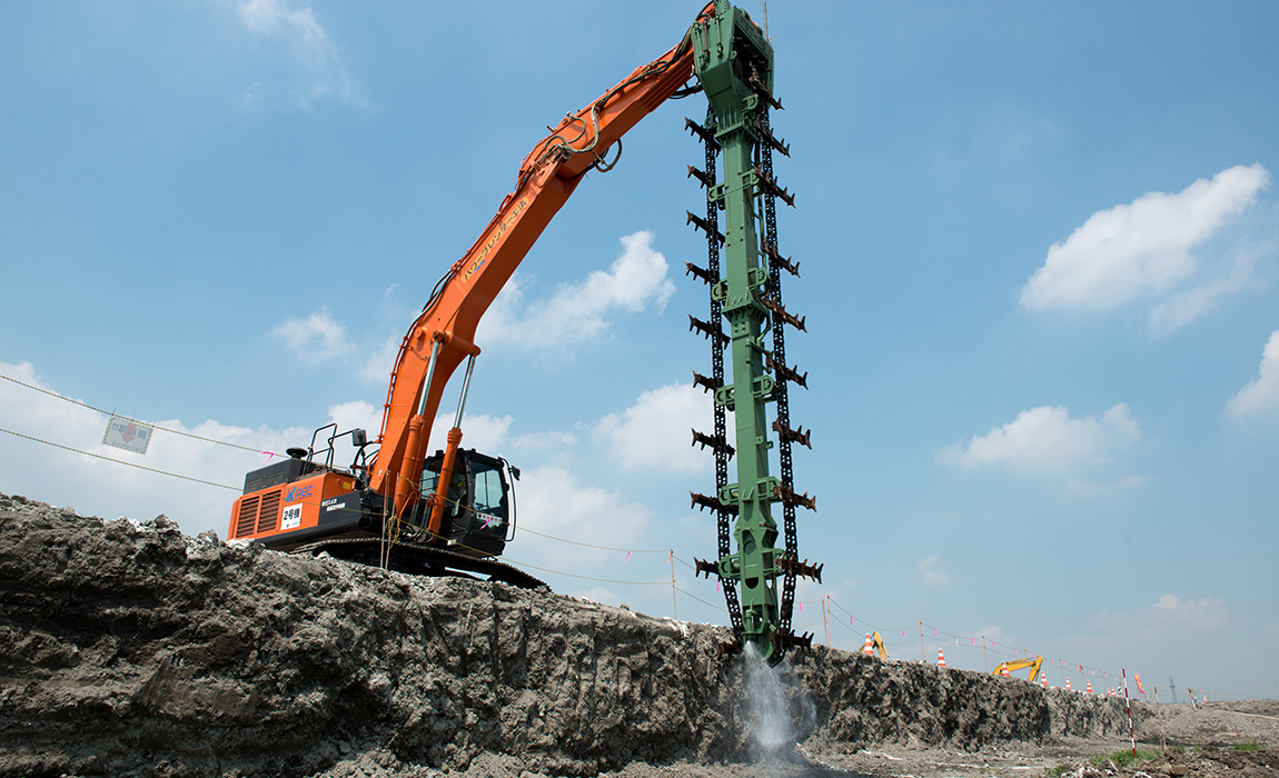 地盤改良工事イメージ